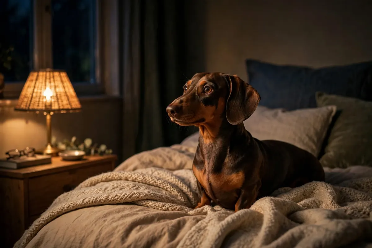 How to Stop a Dachshund Barking at Night